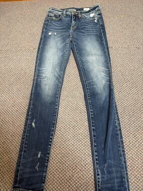 Bridge by Gly Mid Rise Skinny Jeans 25